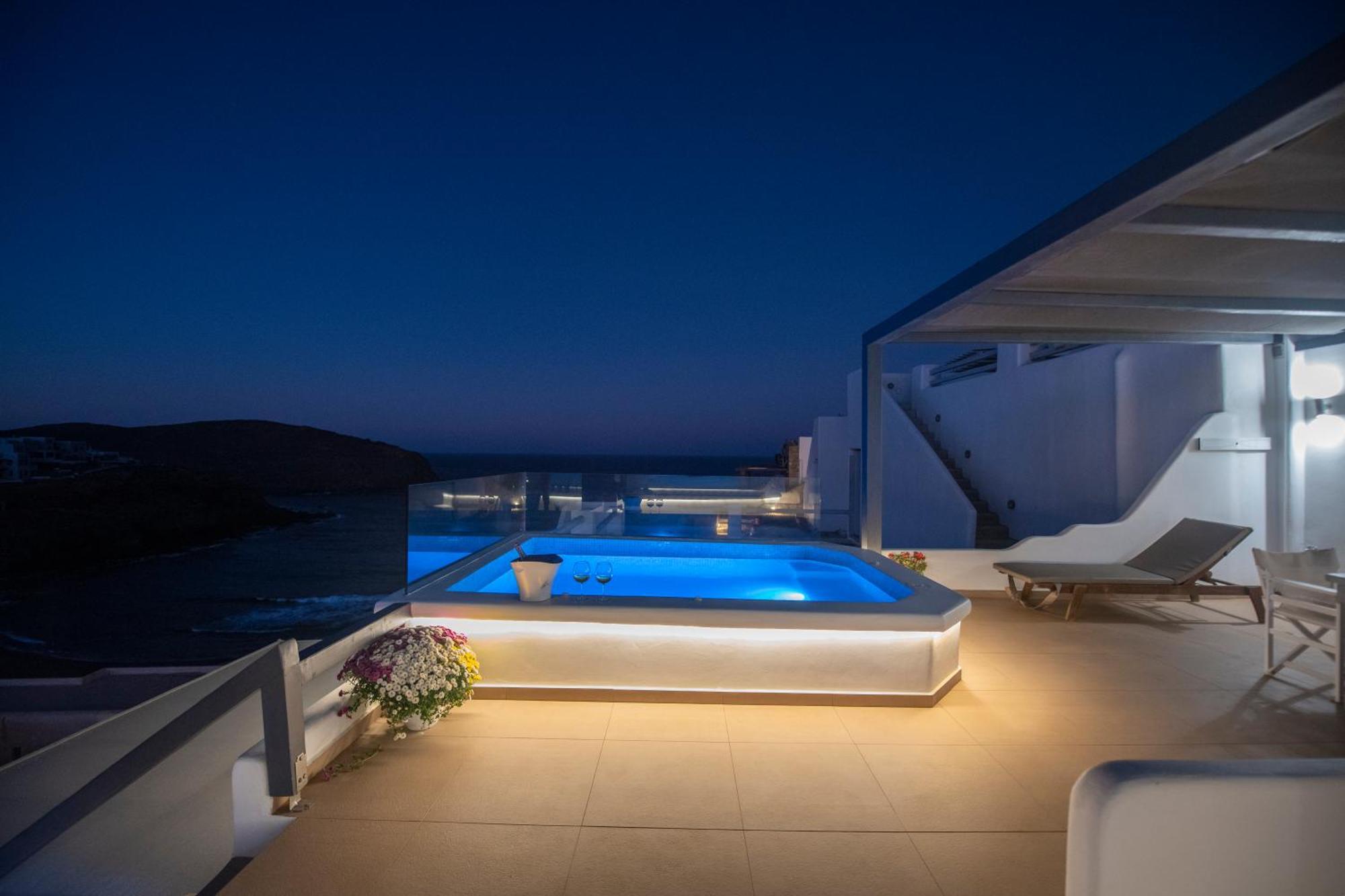 Myrsini'S Luxury Suites Merchia Mykonos Town エクステリア 写真