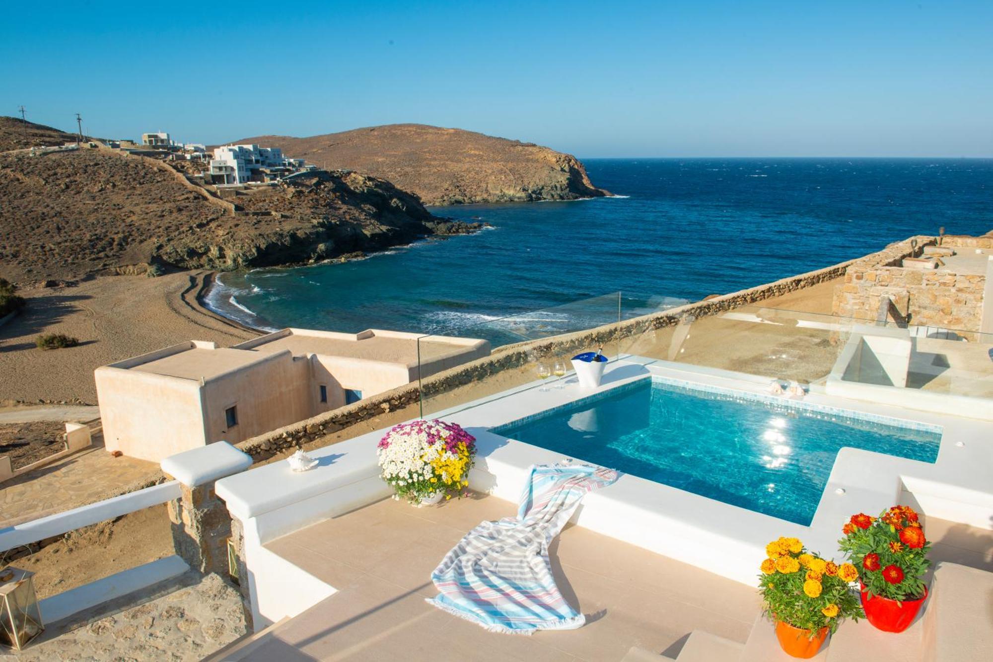 Myrsini'S Luxury Suites Merchia Mykonos Town エクステリア 写真