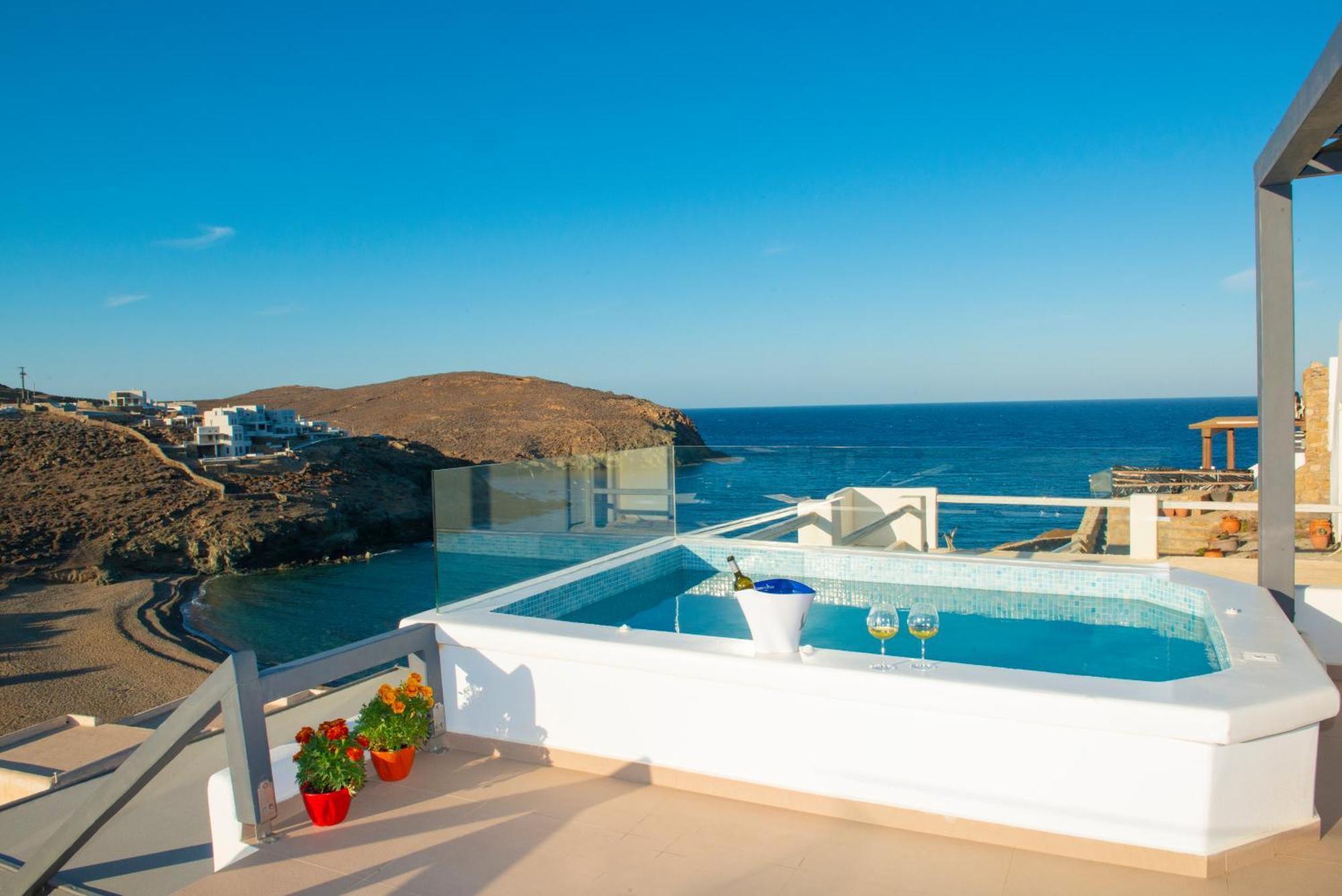 Myrsini'S Luxury Suites Merchia Mykonos Town エクステリア 写真