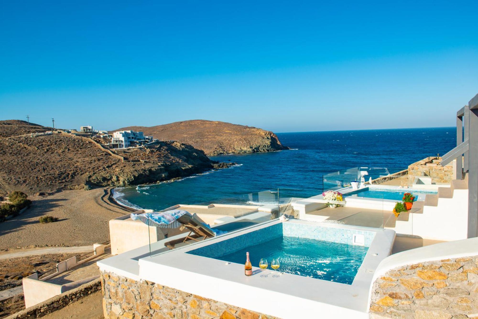 Myrsini'S Luxury Suites Merchia Mykonos Town エクステリア 写真