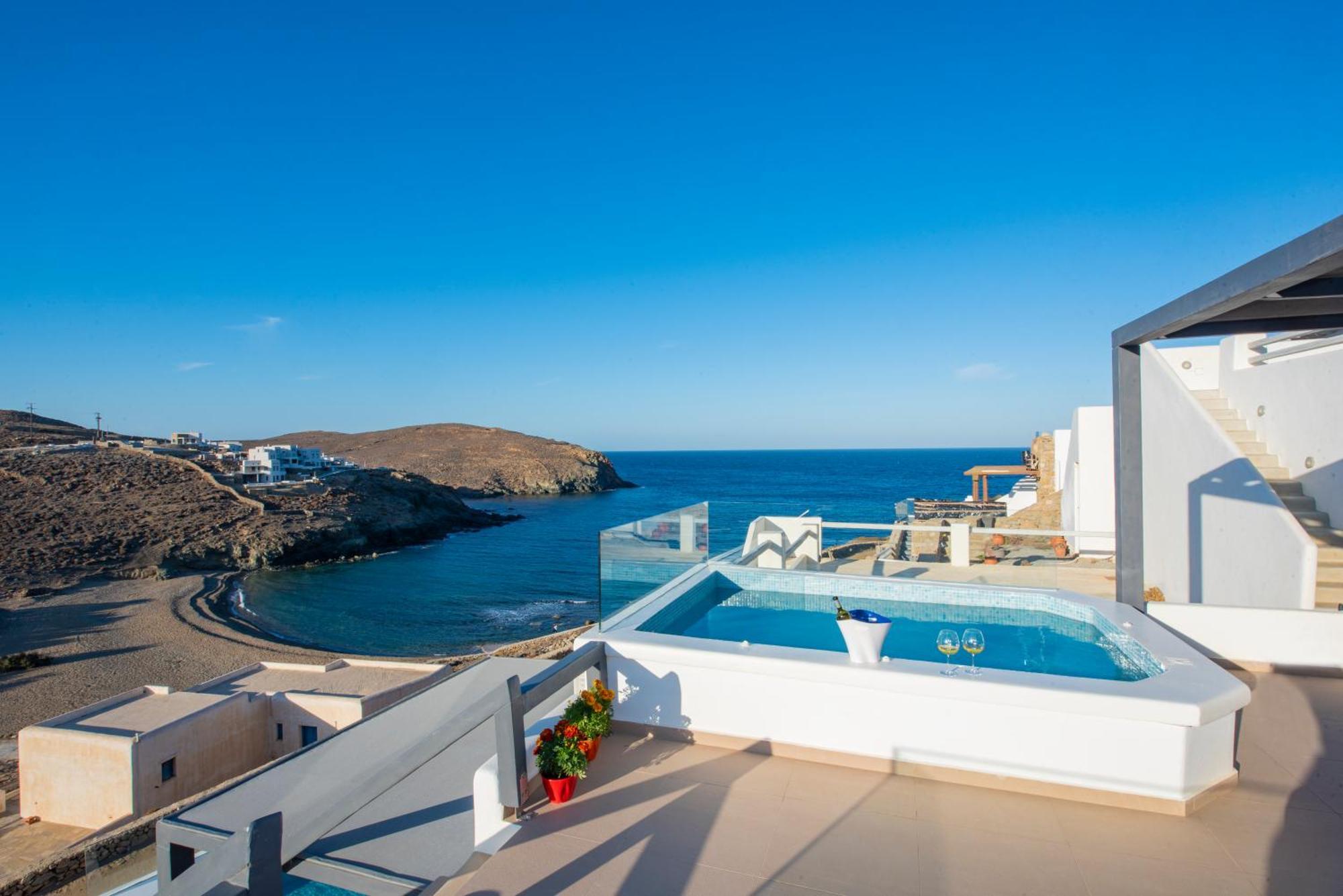 Myrsini'S Luxury Suites Merchia Mykonos Town エクステリア 写真