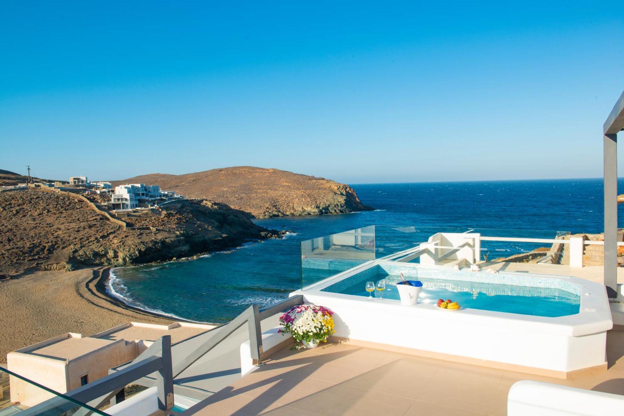 Myrsini'S Luxury Suites Merchia Mykonos Town エクステリア 写真