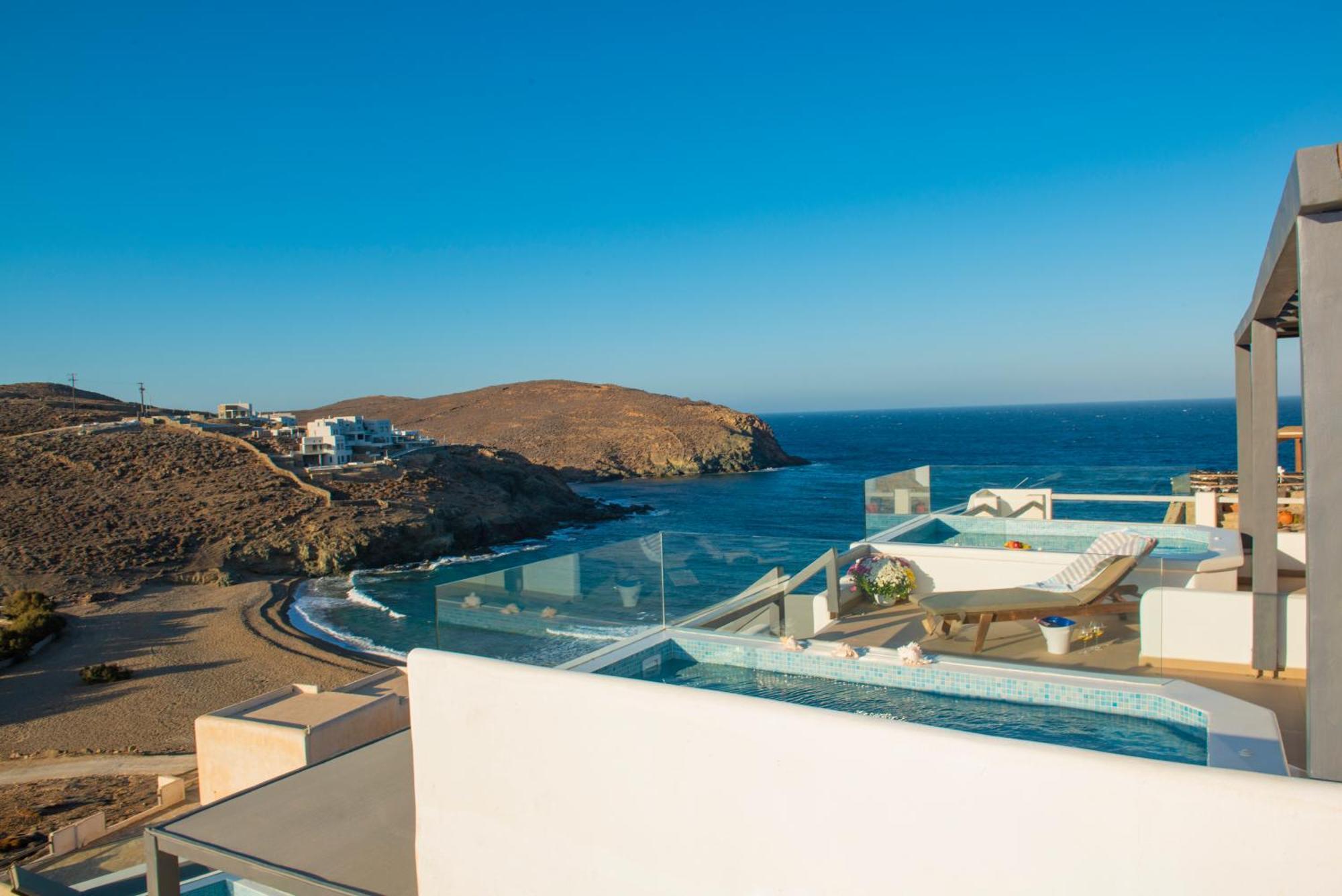 Myrsini'S Luxury Suites Merchia Mykonos Town エクステリア 写真